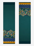 Edoardo (dark green) - Soft and lightweight Italian scarf from 100% wool 4