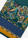 Edoardo (dark green) - Soft and lightweight Italian scarf from 100% wool 5