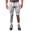 Emotions - Single-Leg Compression Tights - Right - White 2