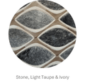 EYE CAT – Contemporary Custom Rug in Cowhide 9