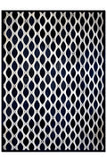 EYE CAT – Contemporary Custom Rug in Cowhide 2