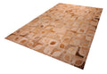 EYES – Geometric Cowhide Rug with Curved Motif 3