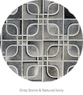 EYES – Geometric Cowhide Rug with Curved Motif 6