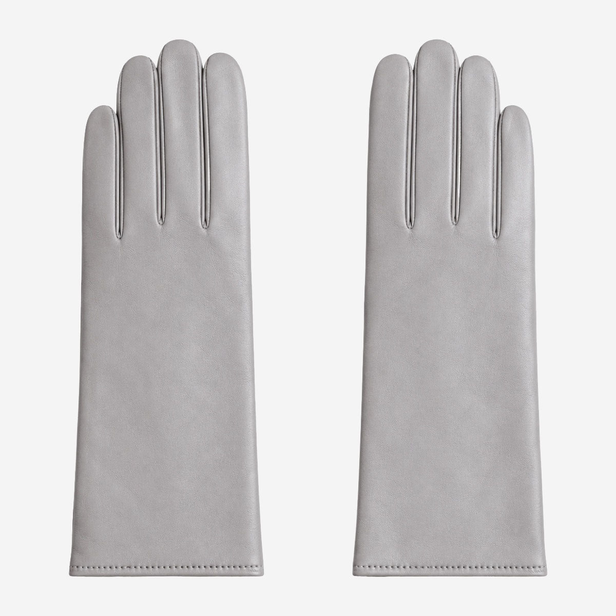 FC04 (grey) - Women's Italian cashmere lined leather gloves