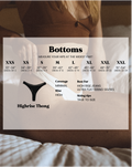 High Rise Thong - White 4