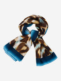 Bruna (blue)- Soft and lightweight Italian foulard from pure silk 3