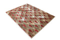 FLAME – Bold Lasered Luxury Rug in Premium Leather 3