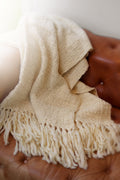 Flame Chunky Wool Blanket 7