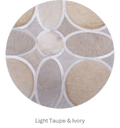 FLOWER – Designer Cowhide Carpet for Bedrooms 5