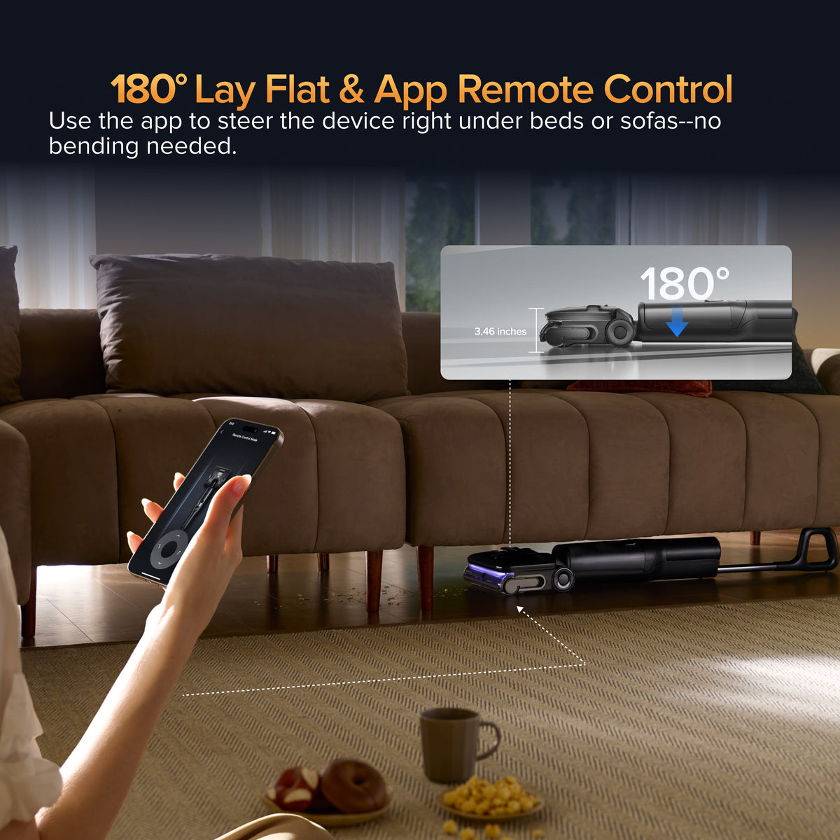 Roborock F25 Ultra Wet & Dry Vacuum with Steam and High Temperature Cleaning