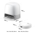 Roborock Qrevo CurvX Robot Vacuum with Multifunctional Dock 3.0 Thermo+ 10