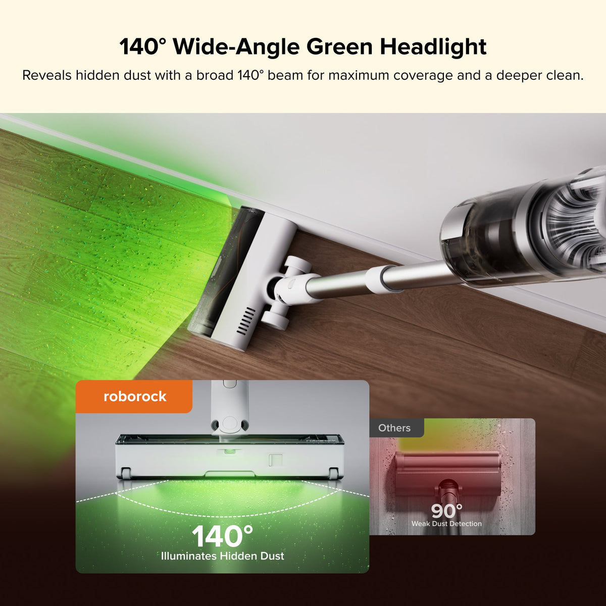 Roborock H60 Hub Cordless Stick Vacuum Cleaner