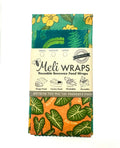 Beeswax Wrap Variety Pack - Hawaiiana Print 1