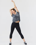 Go Again Women's Cropped Leggings Length 21" 3