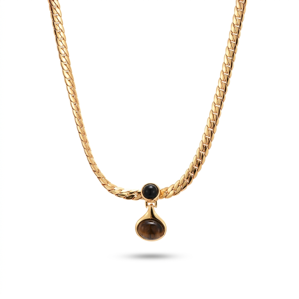 18K Gold-Plated Tatiana Necklace