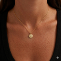 18K Gold Vermeil Melody Vermeil Necklace 2
