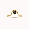 Gemstone Arch Ring • Black Onyx 1