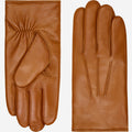 Giovanni (cognac) - Classic Italian lambskin leather gloves with cashmere lining 4