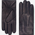 Giovanni (navy blue) - Classic Italian lambskin leather gloves with cashmere lining 3