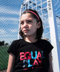 Equal Play Girls' Black T Shirt 4