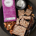 Go Nuts! Dark Chocolate Almond & Sea Salt Bar 1