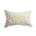 Curly Goat Fur Pillow 1