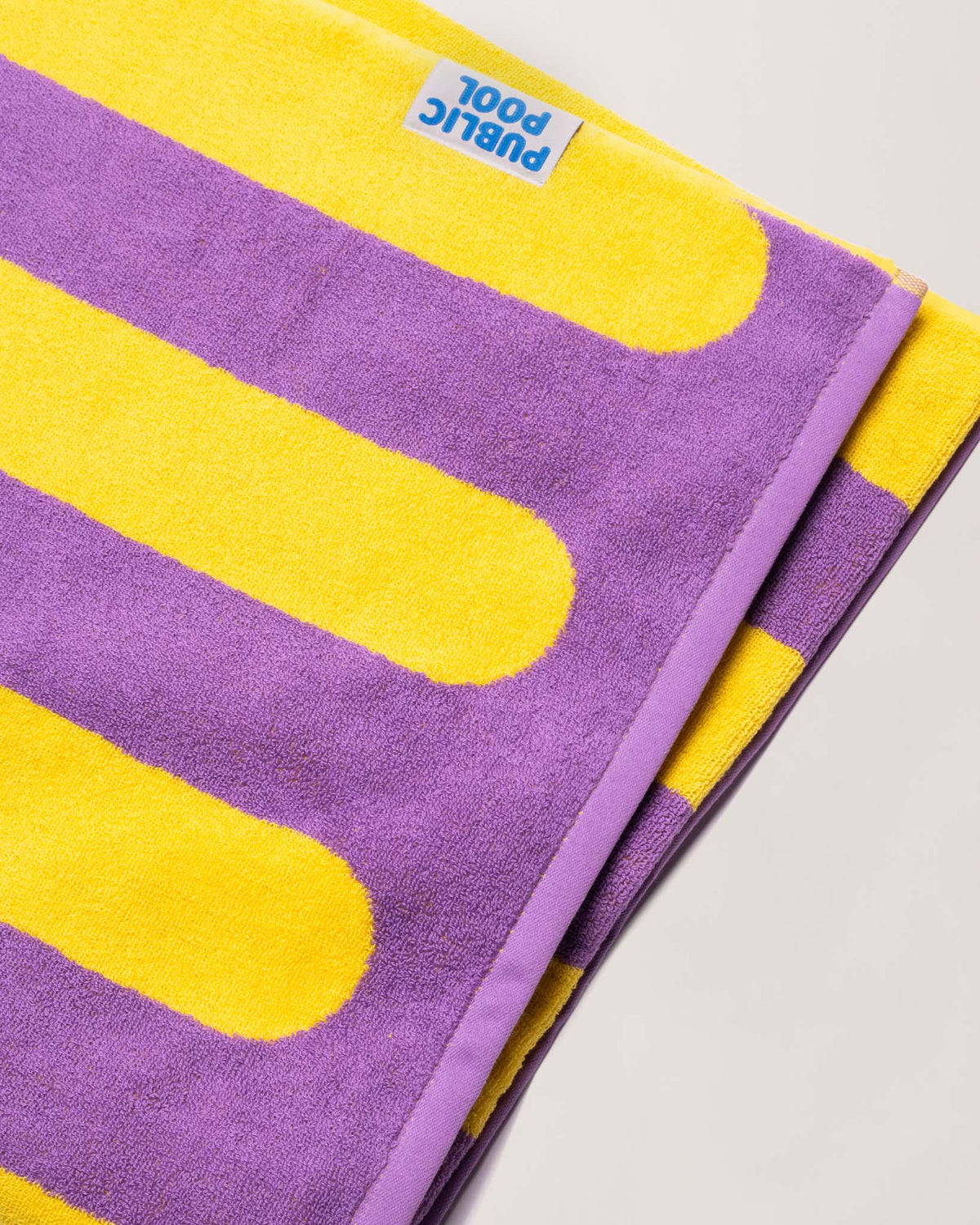 Classic Cabana Towel — Grape Glow