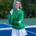 Tennis patches sweatshirt 1