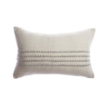 Merino Wool Striped Throw Pillow 5