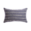Slate Raw Silk Pillow 2
