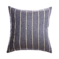 Slate Raw Silk Pillow 1