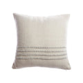 Merino Wool Striped Throw Pillow 1
