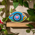 Radiant Bliss Ceramic Evil Eye Statue 2