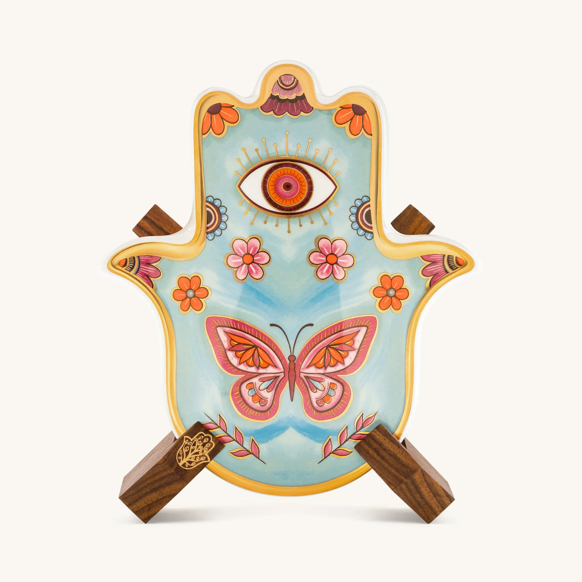 Serene Mindscape Hamsa Wall Blessing