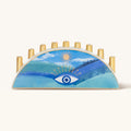 Awakened Hope Ceramic Evil Eye Menorah 1