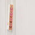 Love Lives Here Ceramic Heart Mezuzah 2