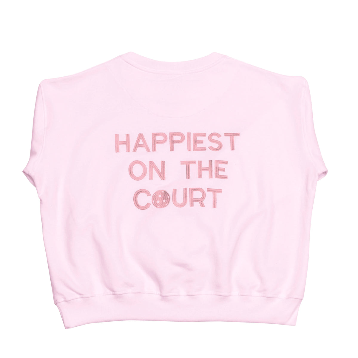 Happiest on the Court® pickleball sweatshirt