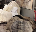Sheepskin Long Hair Pouf 8
