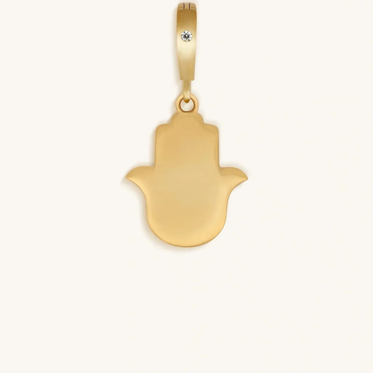 Ultimate Serenity Gold Hamsa Engravable Charm