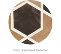 HEXAGON – Modern Patterned Rug in Organic Hide 10