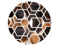HEXAGON – Modern Patterned Rug in Organic Hide 5
