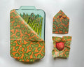 Beeswax Food Wrap - Kalo Print 1