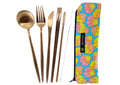 Meli Wraps Beeswax Wrap Bulk Roll + Cutlery Set in Shell Print 2