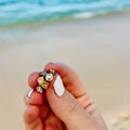 Hawaii 3D Huggie Hoop Earrings 4