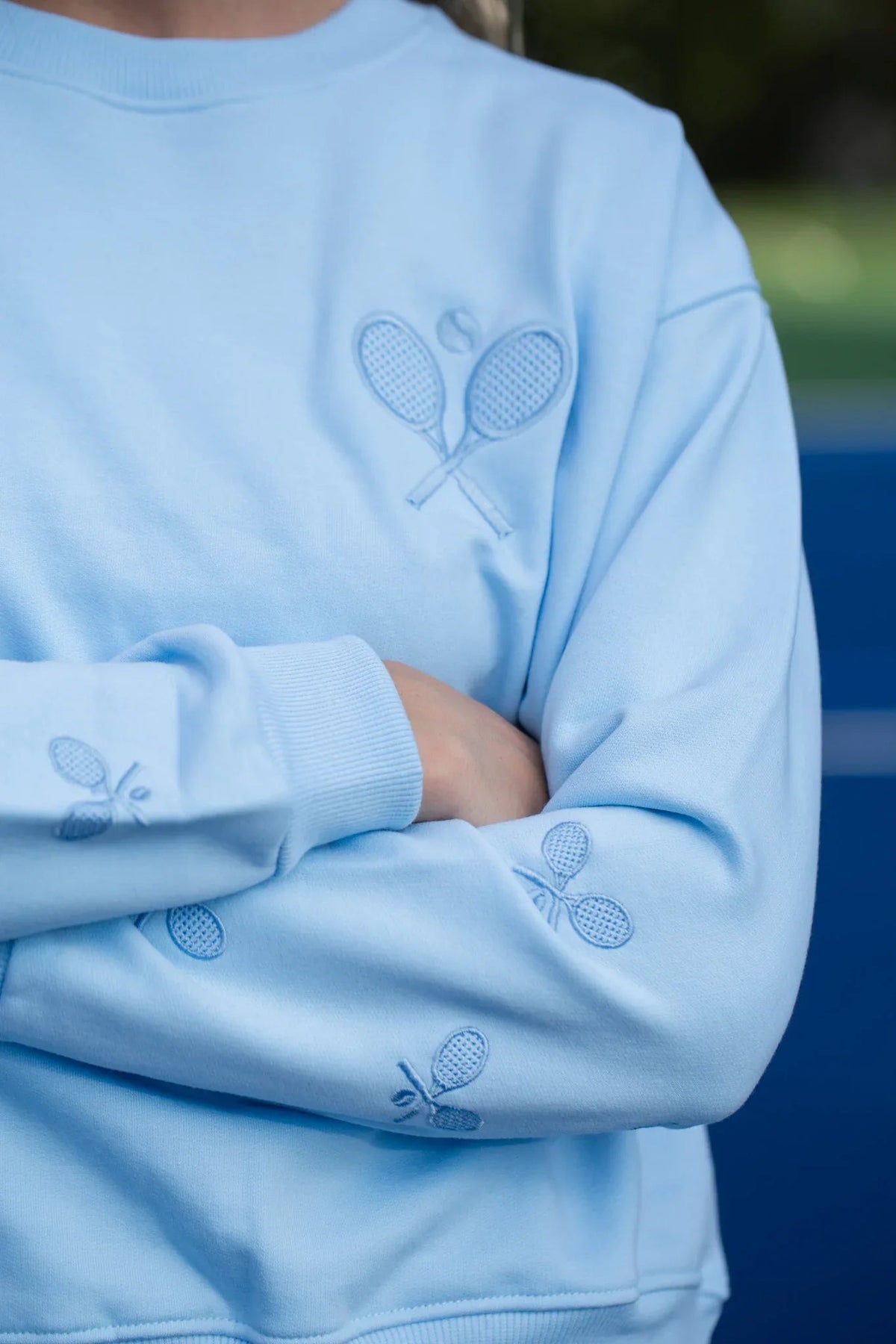 Tennis Racquets Sleeves Sweatshirt