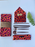 Papaya Kitchen Towel Set of 2 100% Cotton 2