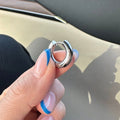 Chunky Rounded Huggie Hoop Earrings 8