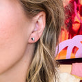 Mini Split Heart Stud Earrings 3
