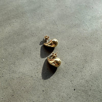 DEWDROP EARRINGS 14KT YELLOW GOLD