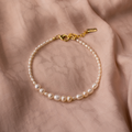 ILY Morse Code Pearl Bracelet 6